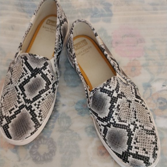 Keds Kate Spade Animal Print Slip-on shoe - Picture 1 of 4
